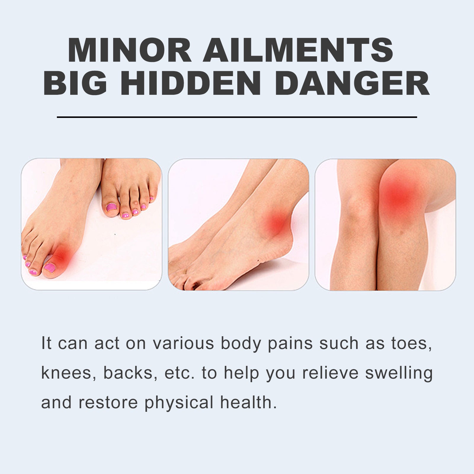 Foot Pain Care Gel Knee Muscles And Bones Ache