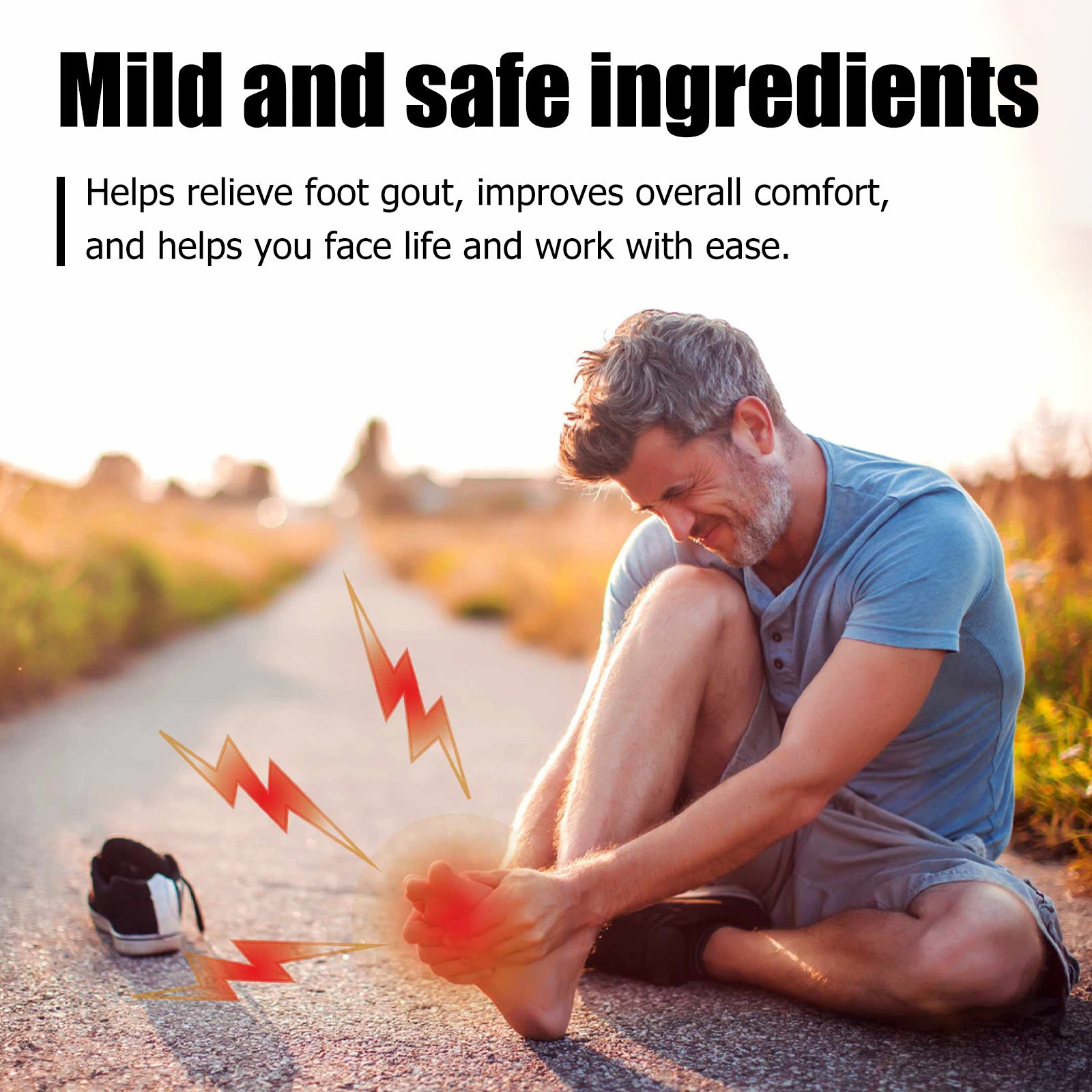 Foot Pain Care Gel Knee Muscles And Bones Ache
