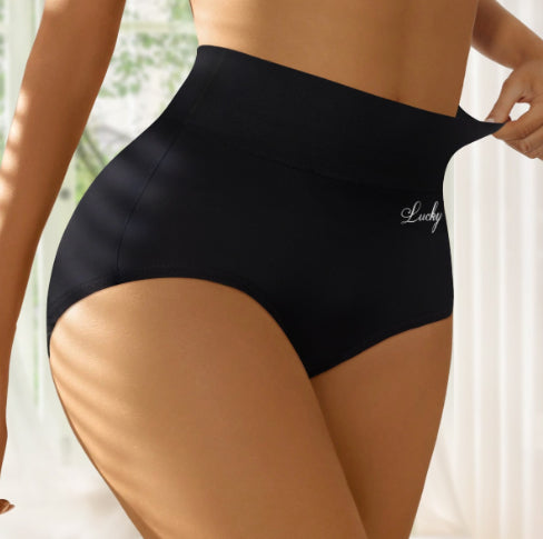 Womens Tummy-control Comfortable Breathable Briefs In Solid Colors