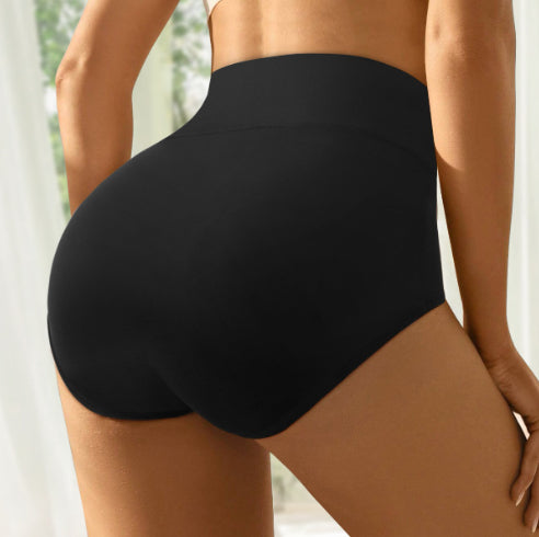 Womens Tummy-control Comfortable Breathable Briefs In Solid Colors