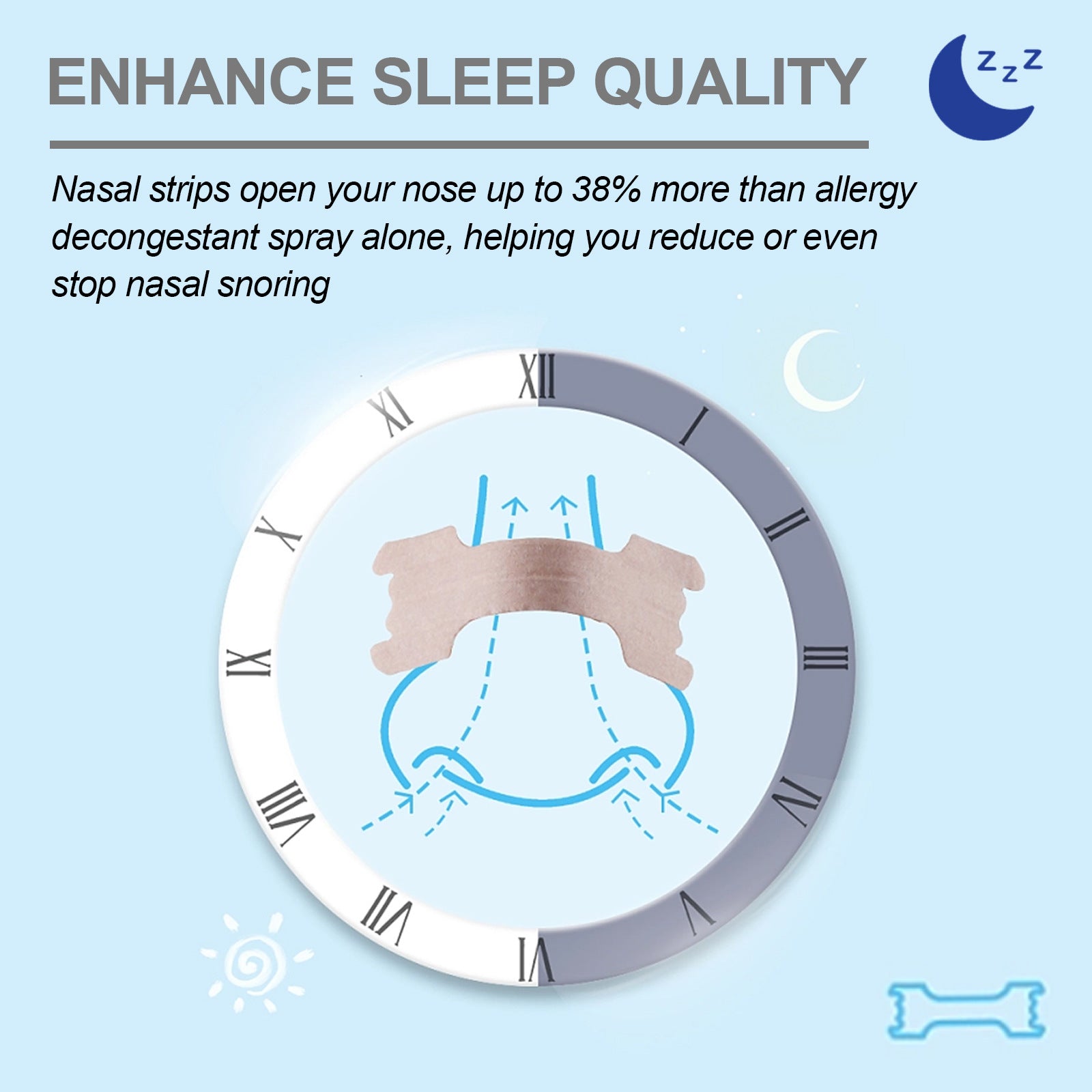 Anti-snoring Relief Breathing Ventilation Nose Paste